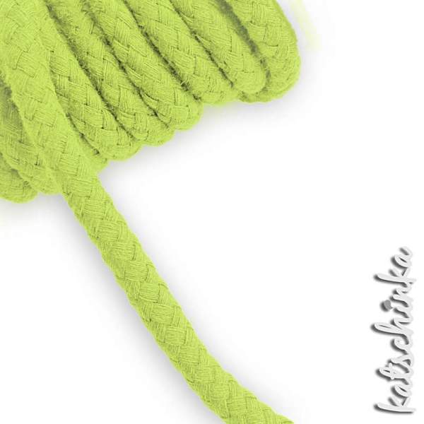 Kordel rund 8 mm helles lime